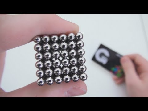 Magnetic Balls Cube House