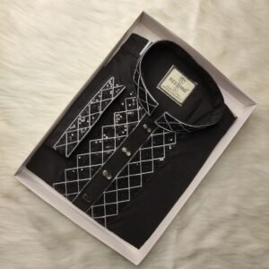 Premium Sequence Panjabi – Elegant Sequin Embellished Kuti for Men