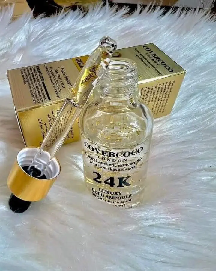 Luxury 24K Gold Serum – Brightening & Rejuvenating Face Elixir - Image 2