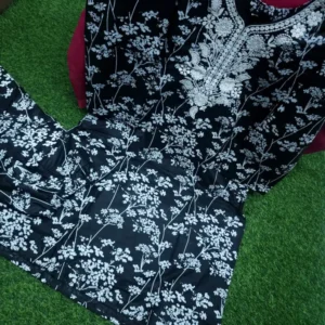 Stylish Embroidery Cotton Two Piece for Women | এমব্রয়ডারি কটন টু পিস