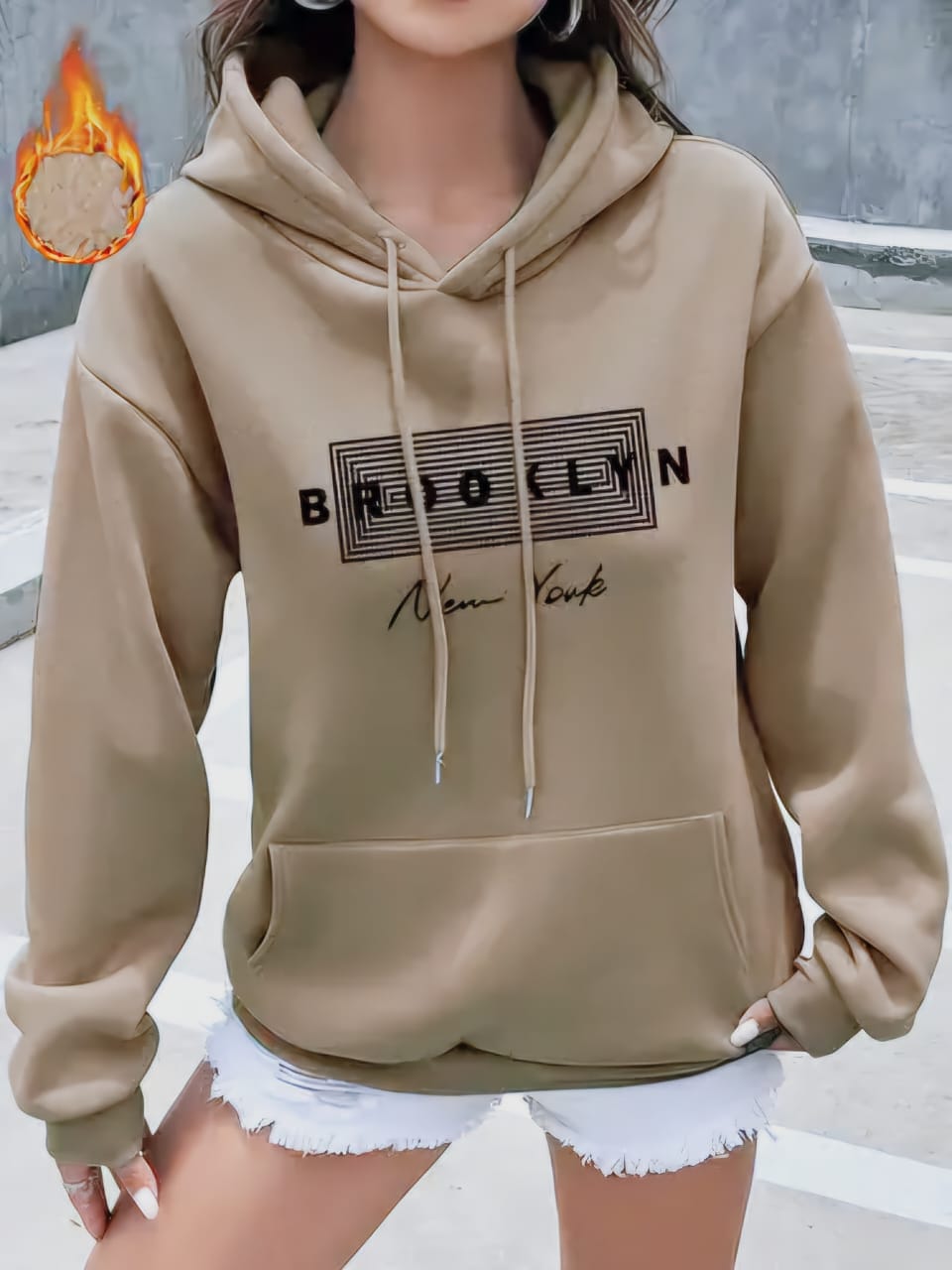 Premium Quality Ladies Hoodie | লেডিজ প্রিমিয়াম হুডি - Image 8