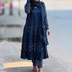 Stylish Skin Print Gown for Women – স্কিন প্রিন্ট গাউন