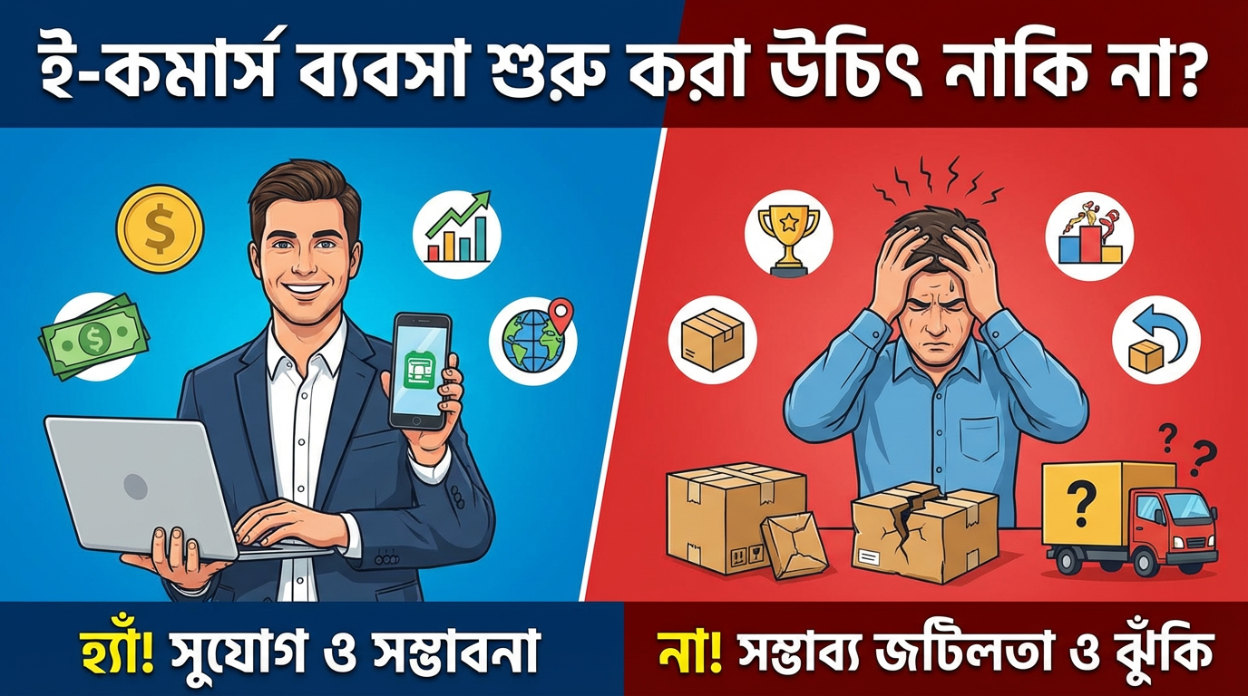 ই কমার্স ব্যবসা
ই কমার্স ব্যবসা শুরু করা উচিত নাকি না
ই কমার্স ব্যবসা শুরু করা
অনলাইন ব্যবসা শুরু করা
ই কমার্স ব্যবসার সুবিধা ও অসুবিধা
ই কমার্স ব্যবসার সমস্যা
ই কমার্স ব্যবসার ঝুঁকি
অনলাইন ব্যবসার বাধা
ই কমার্স ব্যবসা লাভজনক কি না
নতুন উদ্যোক্তাদের ই কমার্স ব্যবসা