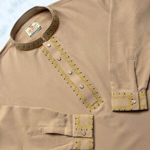 জাফরান পাঞ্জাবি – এলিগেন্ট ডিজাইন ও আরামদায়ক ফিট