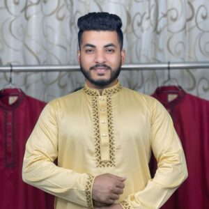 এলিগ্যান্ট এমব্রয়ডারি পাঞ্জাবি – স্টাইলিশ ও আরামদায়ক