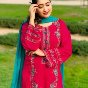 Readymade Cotton Three Piece – কটন রেডিমেড থ্রি পিস