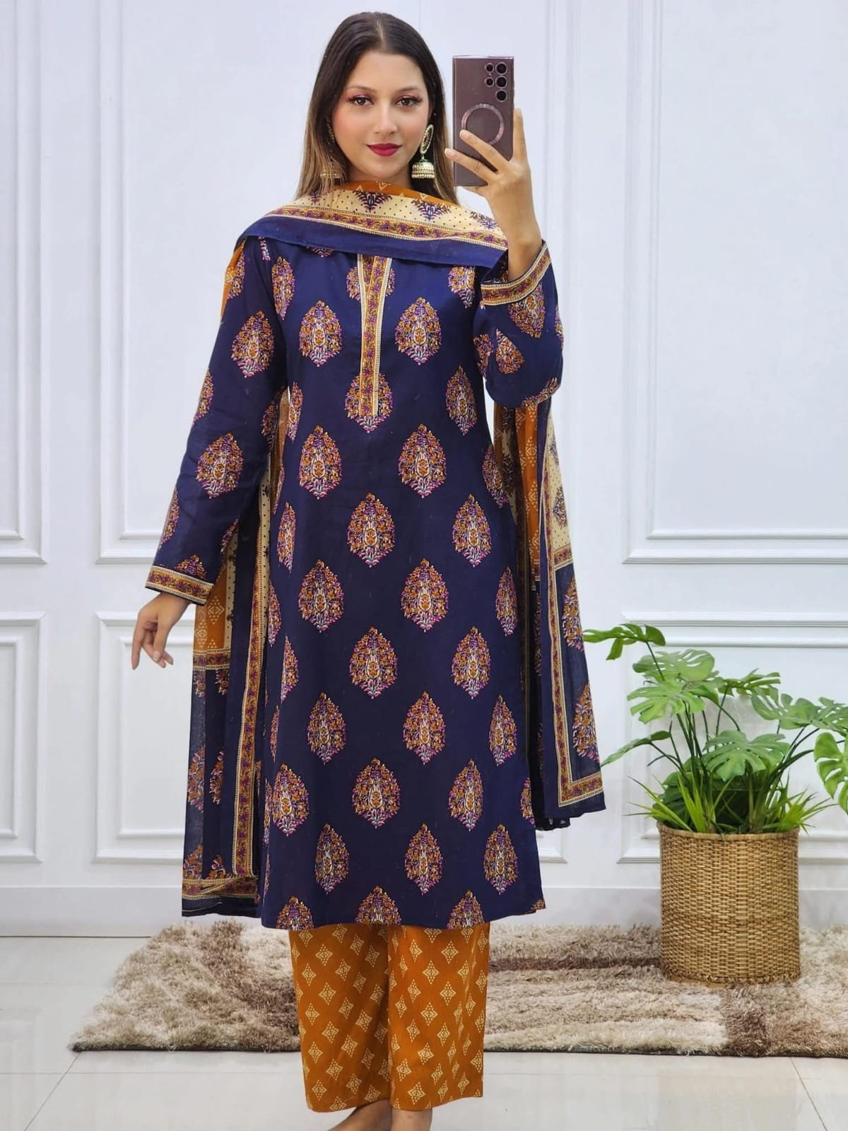 Gorgeous Digital Print Three Piece | Eid Dresses