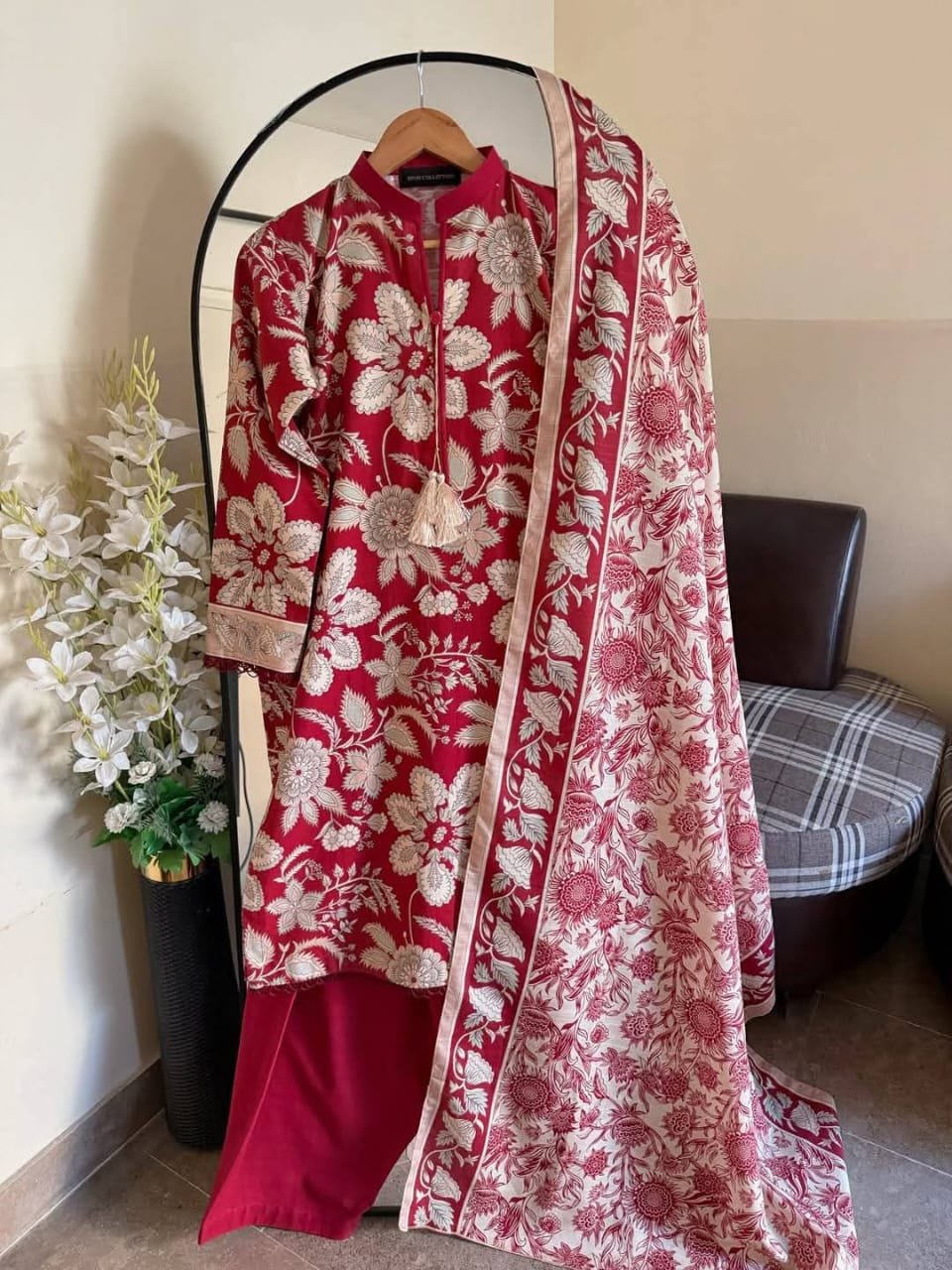 ডিজিটাল প্রিন্ট থ্রি পিস | Gorgeous Eid Dress - Image 3