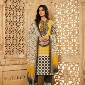 ডিজিটাল প্রিন্ট থ্রি পিস