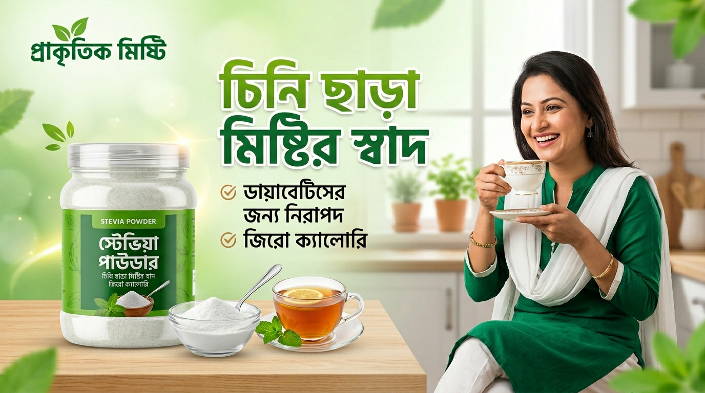 Popular Searches: Stevia Powder Bangladesh, Sugar Free Sweetener BD, Natural Sweetener Bangladesh, Stevia for Diabetes, Zero Calorie Sweetener, Sugar Substitute Bangladesh, Stevia Powder Price in Bangladesh, Diabetic Sweetener BD, Healthy Sugar Alternative