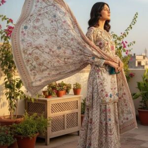 Digital Print Three Piece for Eid | ঈদ স্পেশাল ডিজিটাল প্রিন্ট থ্রি পিস
