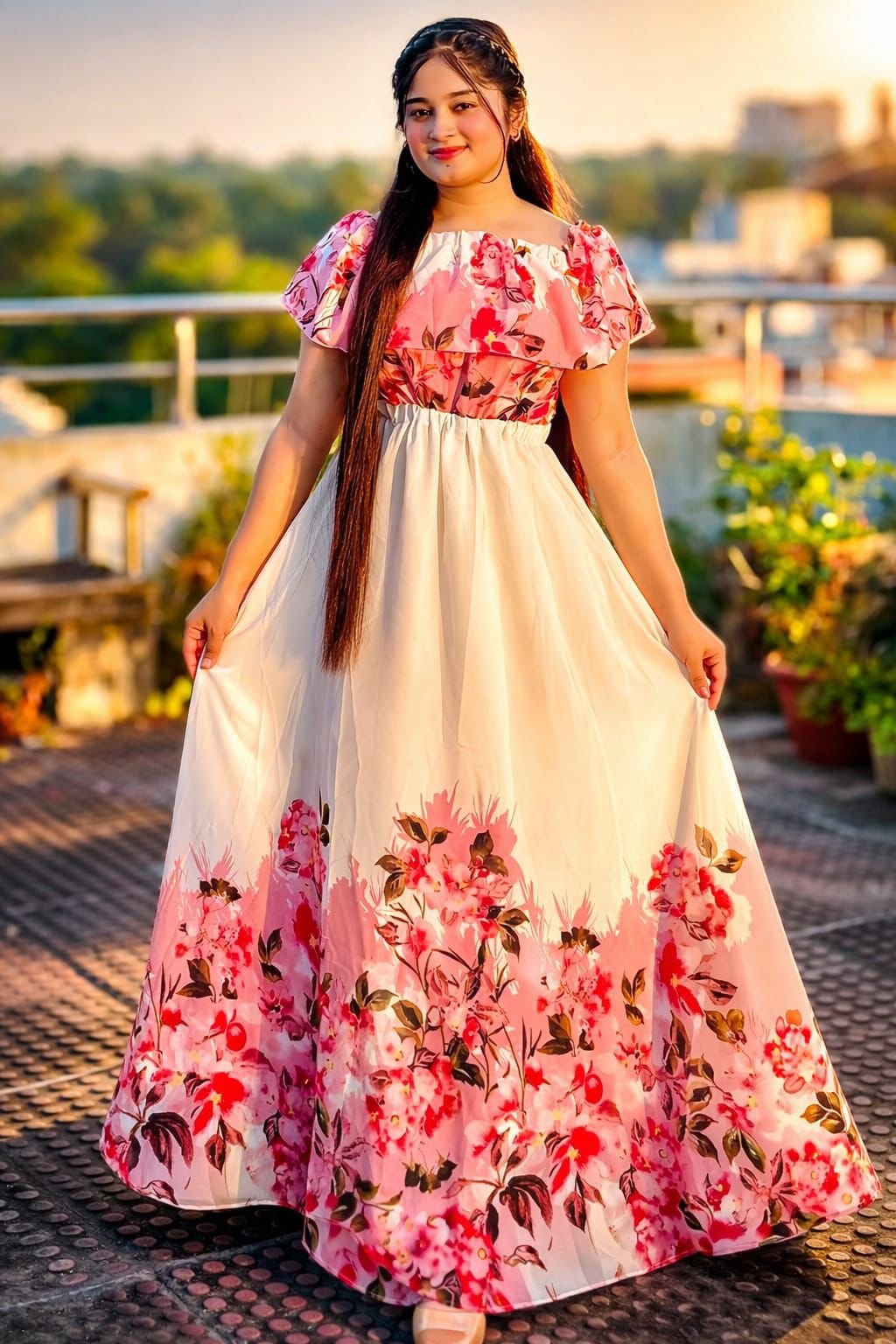 Beautiful Marmaid Gown Dress | স্টাইলিশ মারমেইড গাউন পার্টি ড্রেস