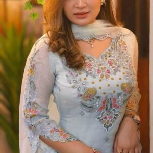 Sada Bahar Dress 4 Piece | প্রিমিয়াম সাদা বাহার ফোর পিস