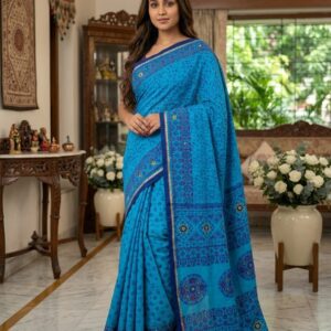 Traditional Tangail Batik Sharee | ঐতিহ্যবাহী টাঙ্গাইল বাটিক শাড়ি