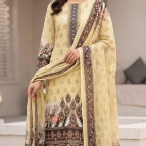 Unstitch Digital Print 3 Pieces – এক্সক্লুসিভ থ্রি পিস কালেকশন