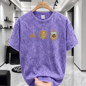 ACID WASH Argentina T-SHIRT | প্রিমিয়াম ওভারসাইজড ক্যাজুয়াল টি-শার্ট