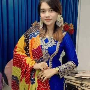 Embroidery Three Piece Dress | প্রিমিয়াম এমব্রয়ডারি থ্রি পিস ড্রেস