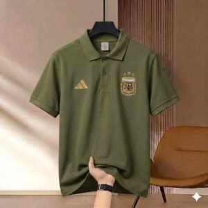 World Cup Argentina Polo Shirt | এমব্রয়ডারি ওয়ার্ল্ড কাপ পোলো শার্ট