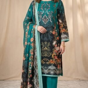Pakistani Zam Zam Three Piece | পাকিস্তানি প্রিন্ট থ্রি পিস ড্রেস