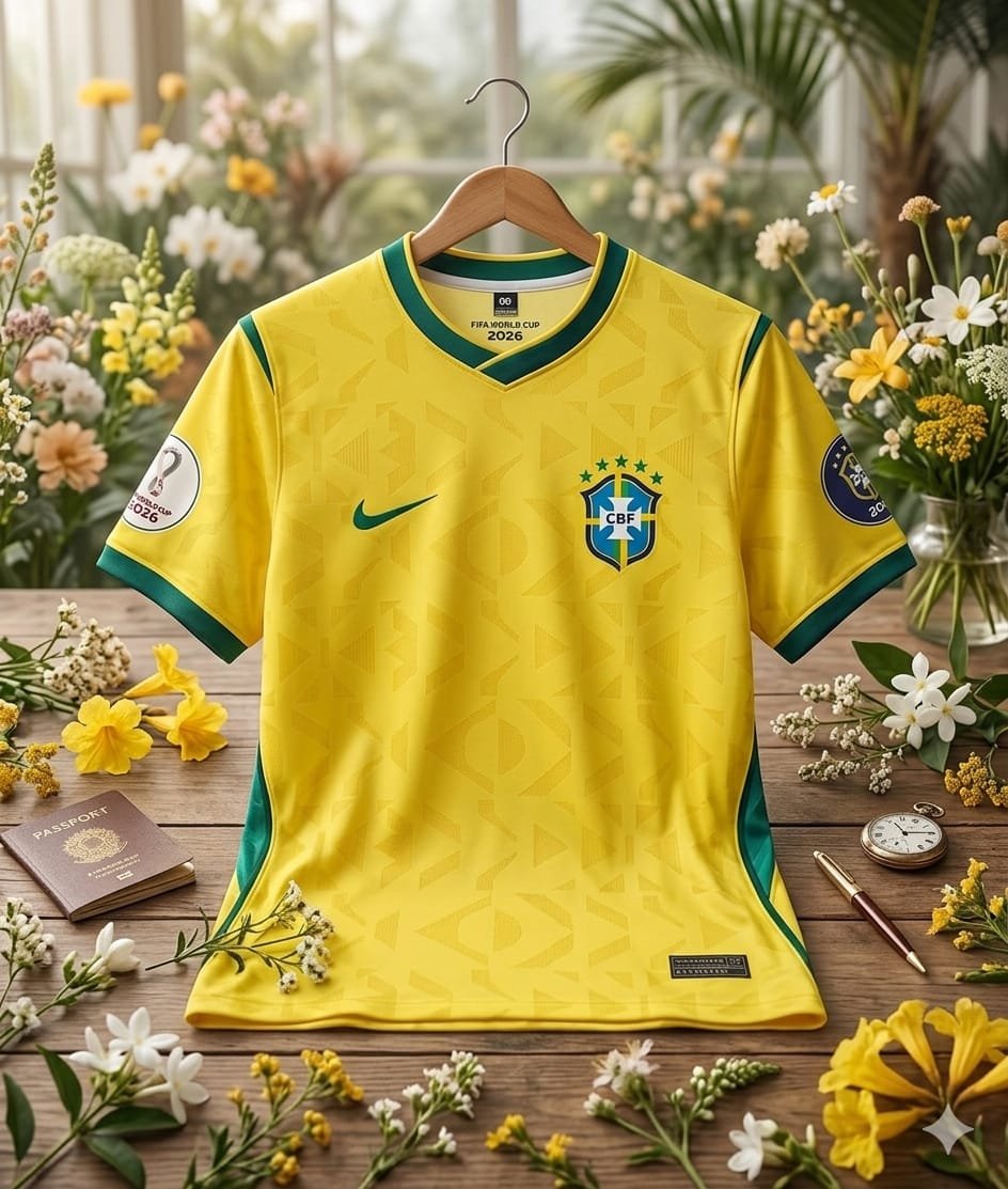 Premium World Cup Brazil Jersey | প্রিমিয়াম ওয়ার্ল্ড কাপ জার্সি