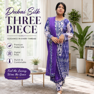 Ready Made Pure Three Piece | স্টাইলিশ রেডি মেড থ্রি পিস