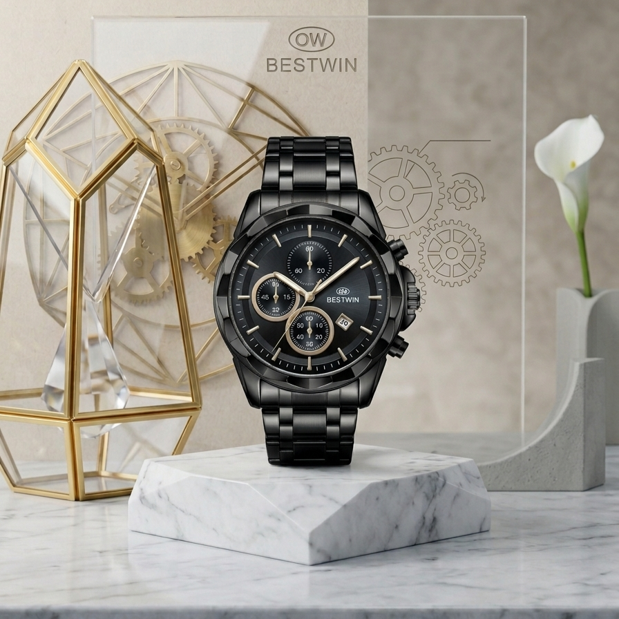 Best Win Premium Luxury Watch For Men's | প্রিমিয়াম ঘড়ি - Image 2