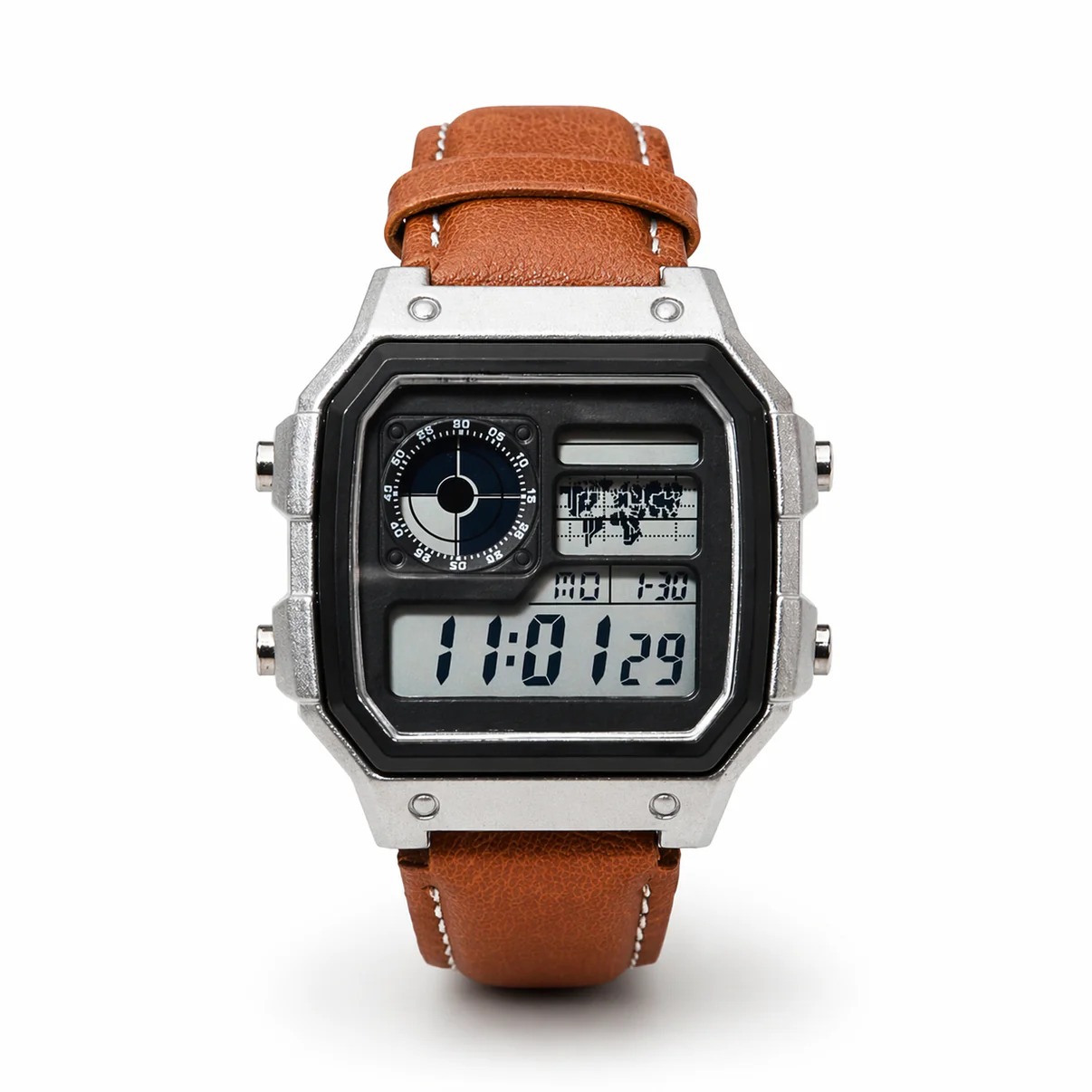 CASIO Leather Strap Watch | ইলুমিনেটর লেদার স্ট্র্যাপ প্রিমিয়াম ঘড়ি