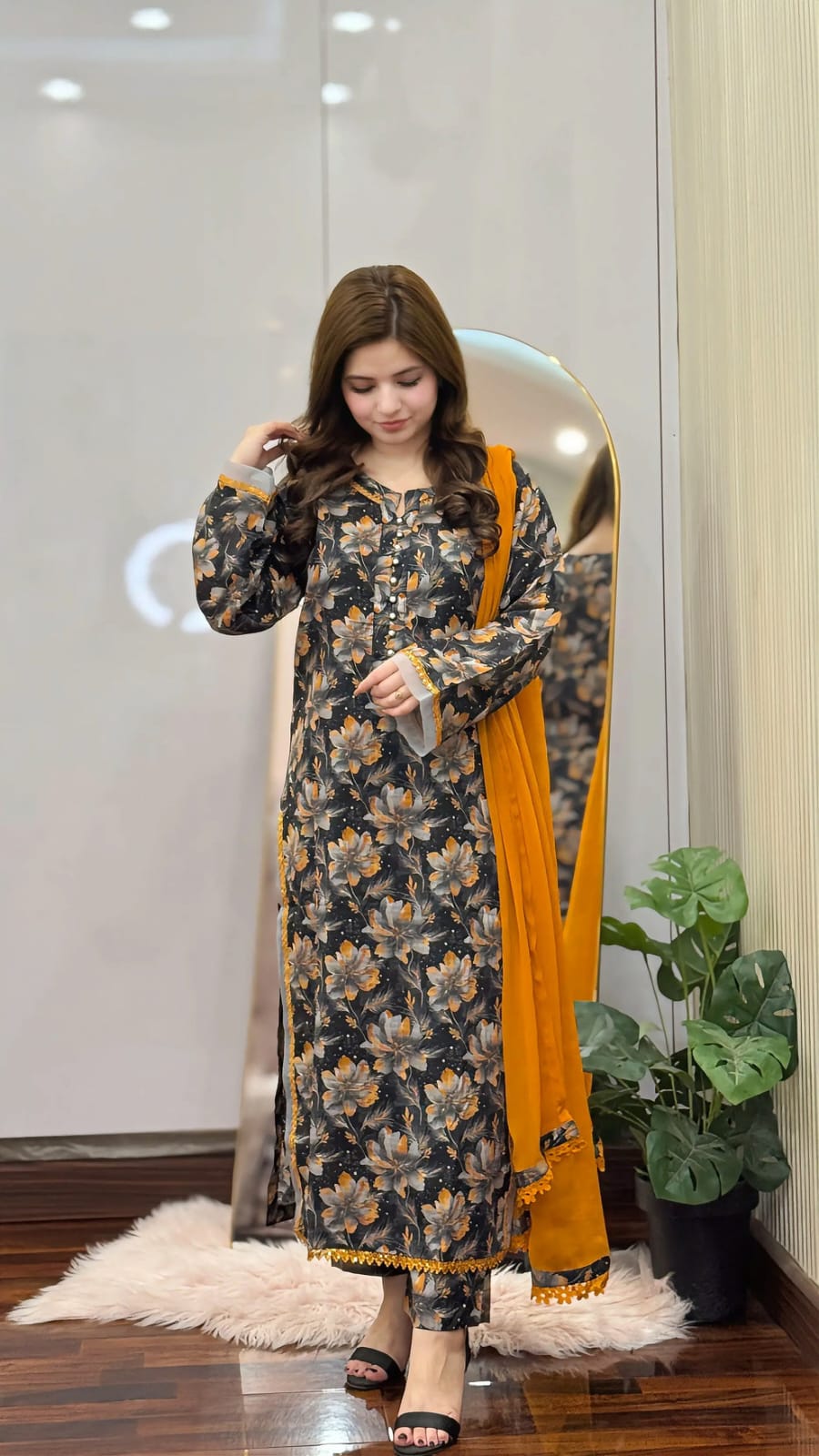 Readymade Salwar Kameez | প্রিমিয়াম কটন রেডিমেড থ্রি পিস - Image 2