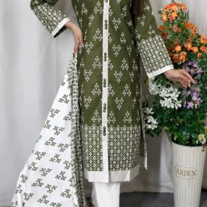 Cotton 3 Piece Dress for Ladies | প্রিমিয়াম কটন রেডিমেড থ্রি পিস