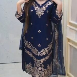 Embroidery 3 Piece Suit | প্রিমিয়াম এমব্রয়ডারি থ্রি পিস ড্রেস