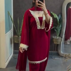 New Style Georgette Three Piece | জর্জেট সিকুয়েন্স থ্রি পিস