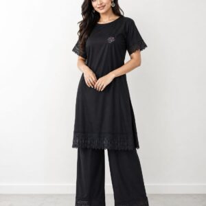 Ladies Long T-Shirt and Pant Set | লেডিস লং টি-শার্ট ও প্যান্ট সেট
