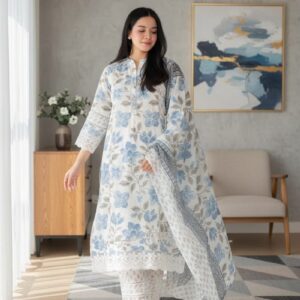 New Pocket Kurti Three Piece | পকেট কুর্তি থ্রি পিস ড্রেস