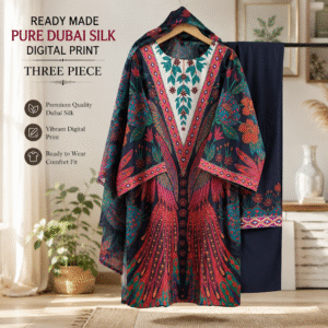 Ready Made Pure Three Piece | প্রিমিয়াম রেডি মেড থ্রি পিস