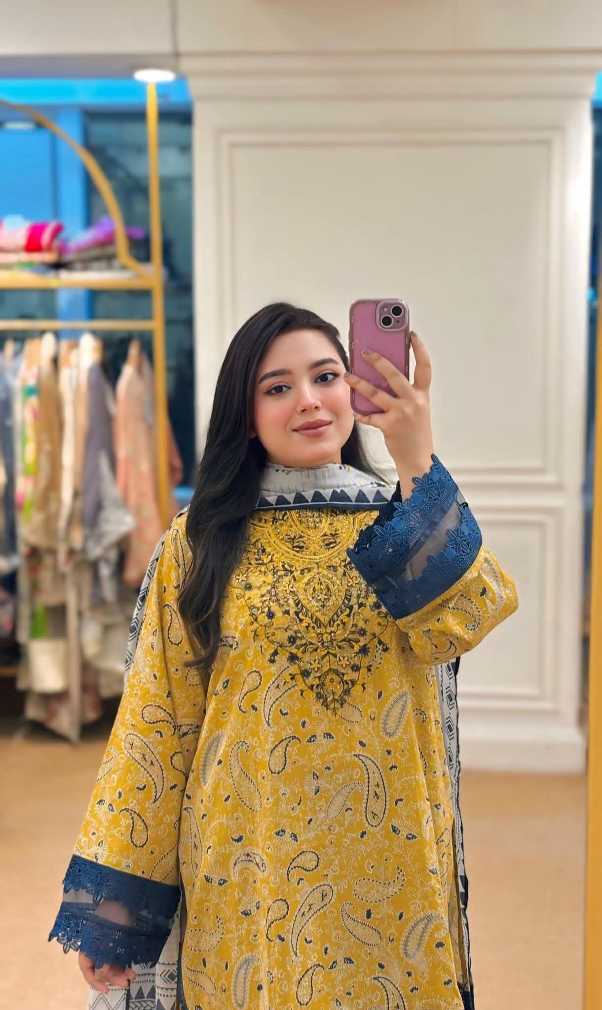 Pakistani Digital Print 3 Piece | ডিজিটাল প্রিন্ট থ্রি পিস ড্রেস