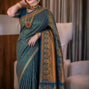 Kanjivaram Saree (Katan) – কাঞ্জিভরম কাতান শাড়ি