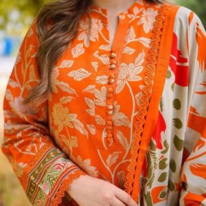 Digital Print Exclusive Three Piece | ডিজিটাল প্রিন্ট থ্রি পিস