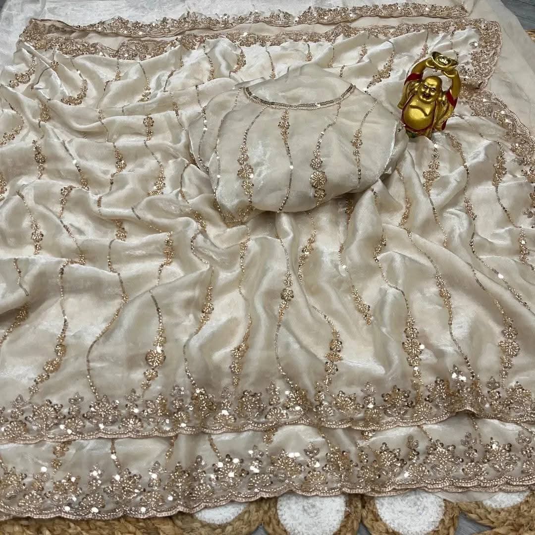 Indian Fendi Silk Saree Collection | ইন্ডিয়ান ফেন্ডি সিল্ক শাড়ি - Image 6