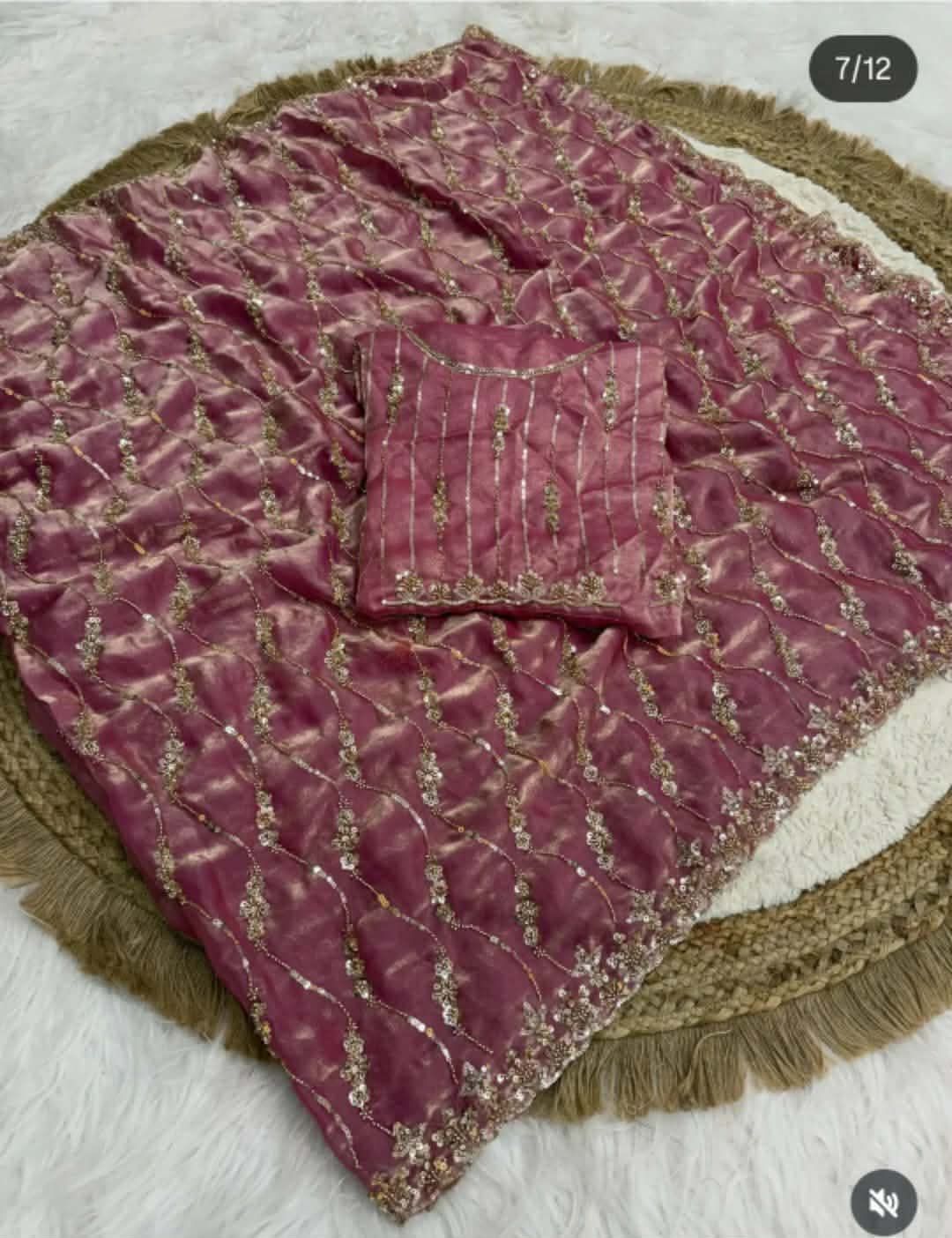 Indian Fendi Silk Saree Collection | ইন্ডিয়ান ফেন্ডি সিল্ক শাড়ি - Image 2