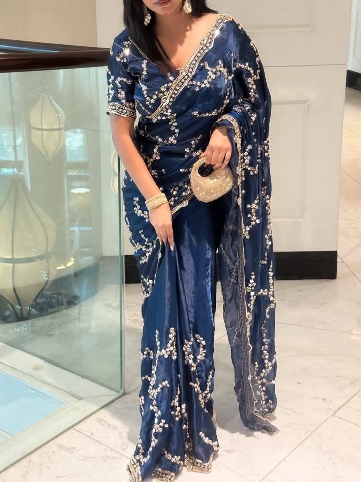 Indian Fendi Silk Saree Collection – ইন্ডিয়ান ফেন্ডি সিল্ক শাড়ি কালেকশন - Image 3