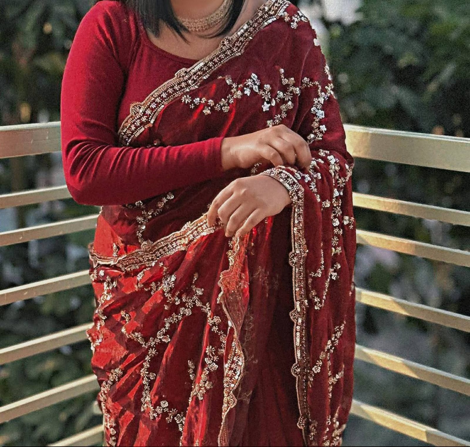 Indian Fendi Silk Saree Collection – ইন্ডিয়ান ফেন্ডি সিল্ক শাড়ি কালেকশন - Image 2
