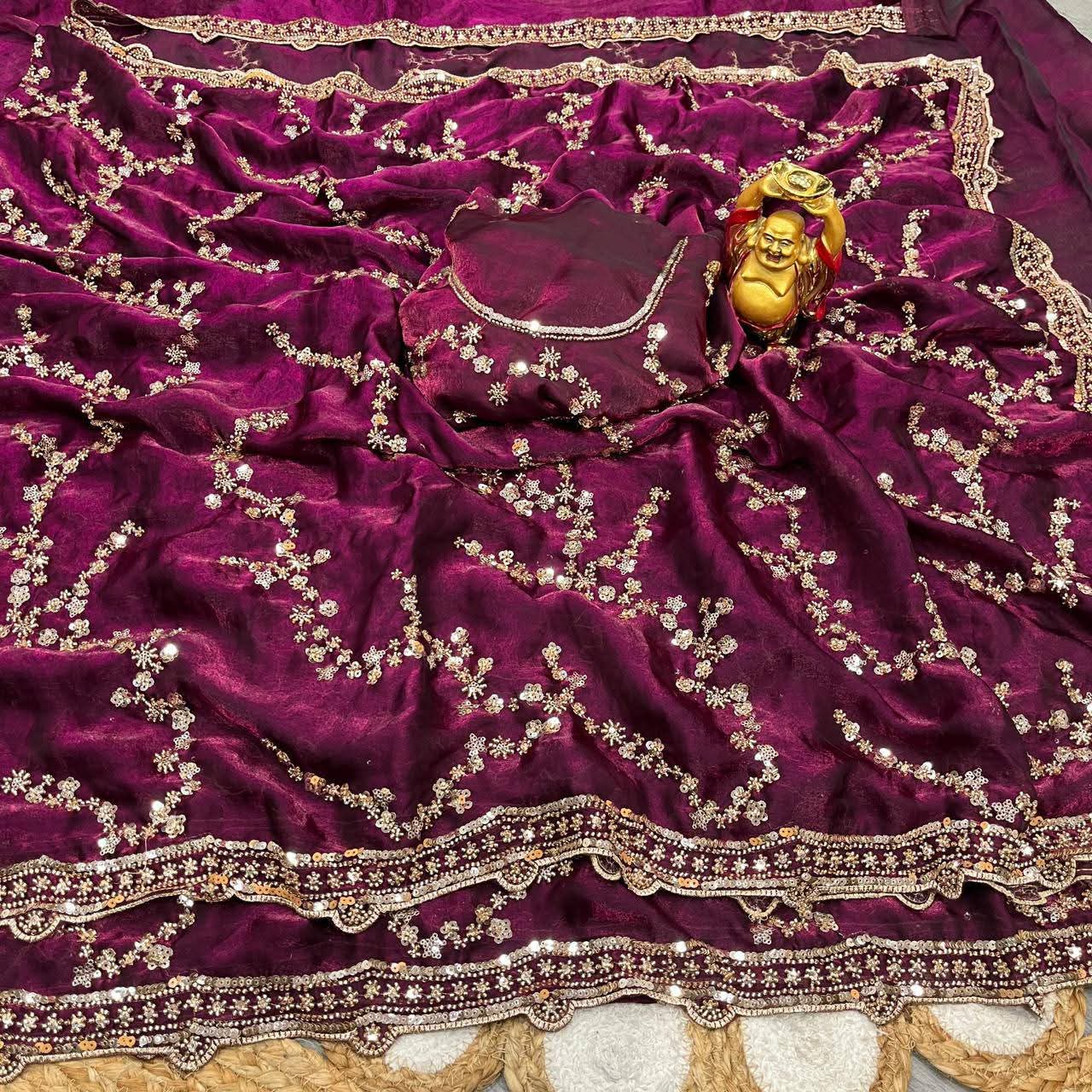 Indian Fendi Silk Saree Collection – ইন্ডিয়ান ফেন্ডি সিল্ক শাড়ি কালেকশন - Image 12