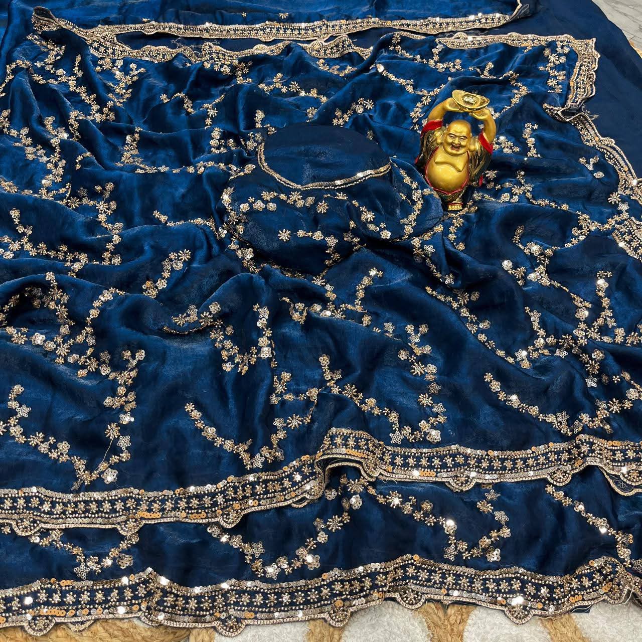 Indian Fendi Silk Saree Collection – ইন্ডিয়ান ফেন্ডি সিল্ক শাড়ি কালেকশন - Image 11