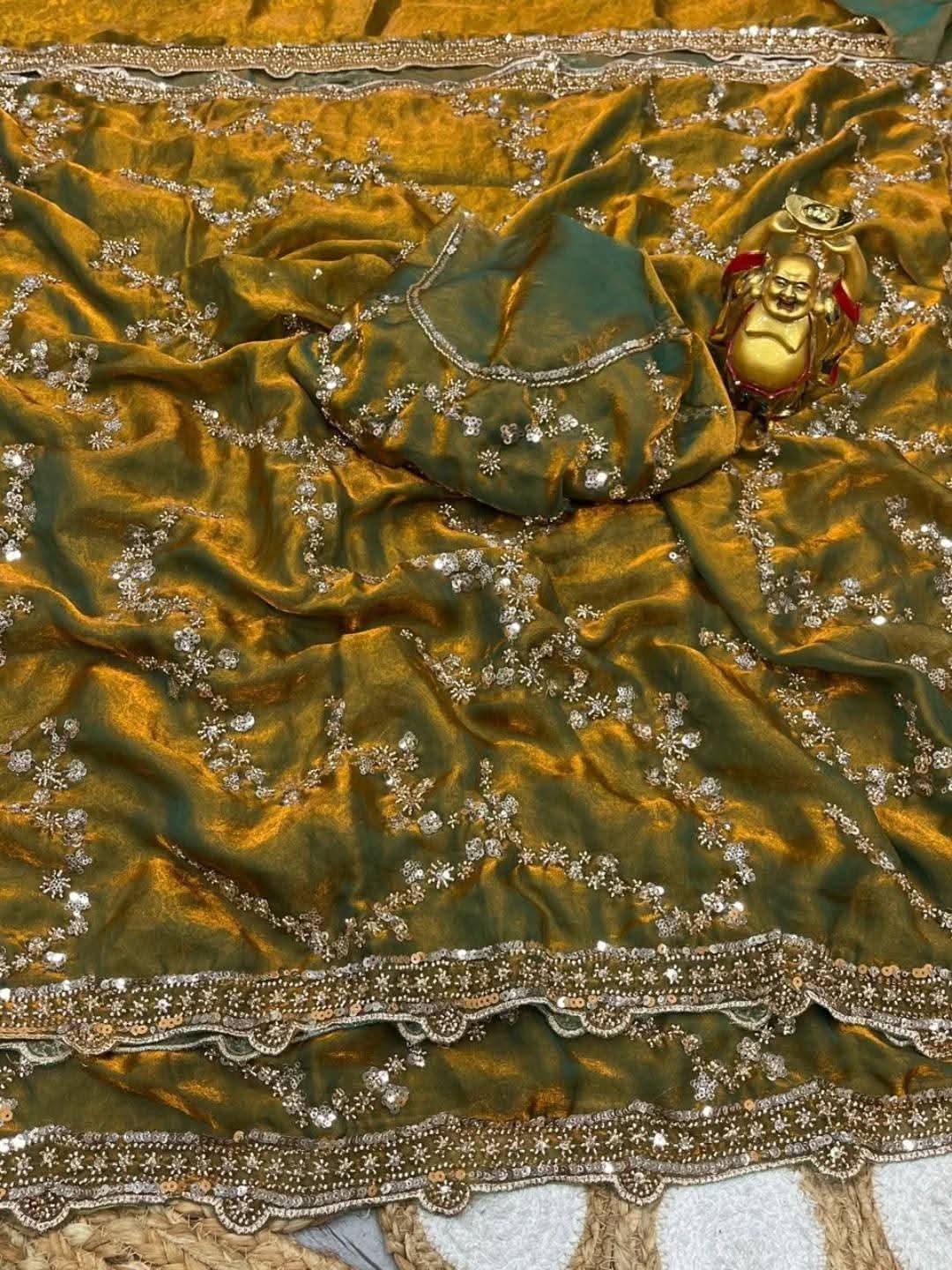 Indian Fendi Silk Saree Collection – ইন্ডিয়ান ফেন্ডি সিল্ক শাড়ি কালেকশন - Image 8