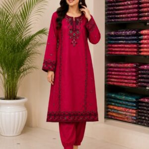 Linen Embroidery Two Piece | লিনেন এমব্রয়ডারি টু পিস