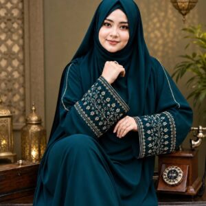 Anzar Embroidery Borka – আনজার এমব্রয়ডারি বোরকা