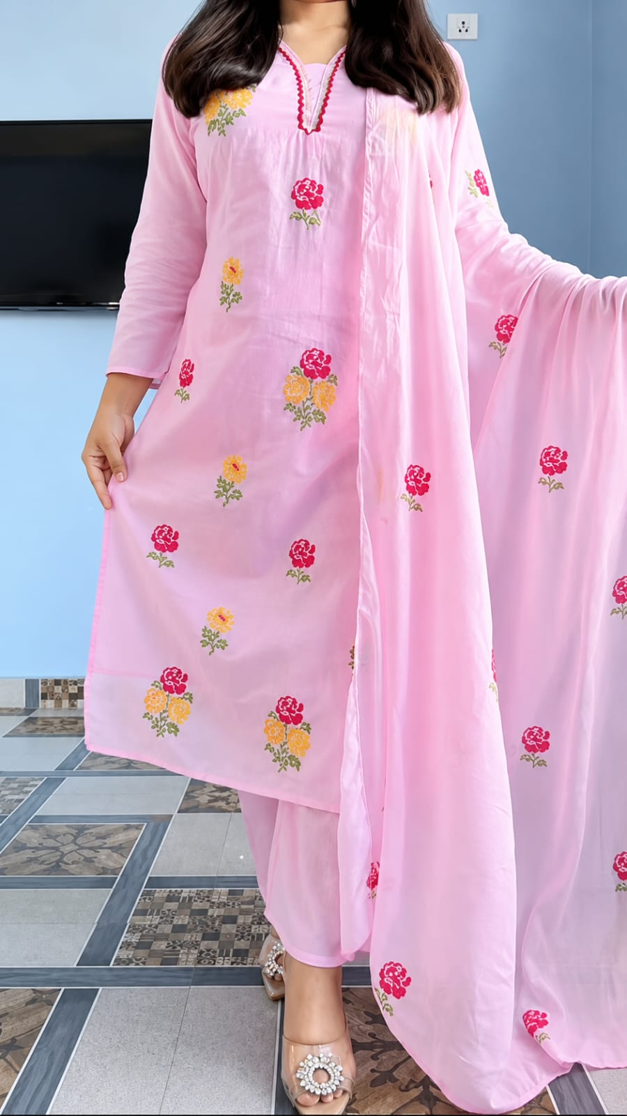 Exclusive Garara Dress – এলিগ্যান্ট ও স্টাইলিশ গারারা ড্রেস - Image 3