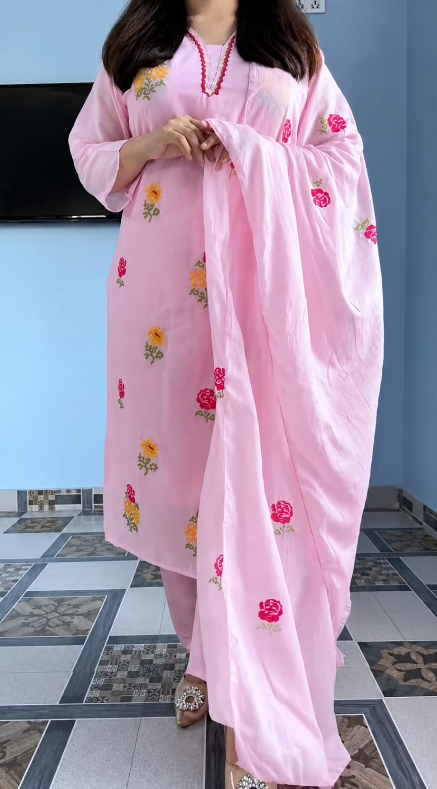 Exclusive Garara Dress – এলিগ্যান্ট ও স্টাইলিশ গারারা ড্রেস