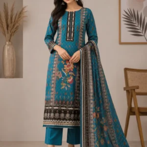 Switch Cotton Jamjam Three Pcs | জমজম সুইচ কটন থ্রি-পিস