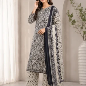 Jaipur Three Piece Collection | প্রিমিয়াম জয়পুরি কটন থ্রি-পিস